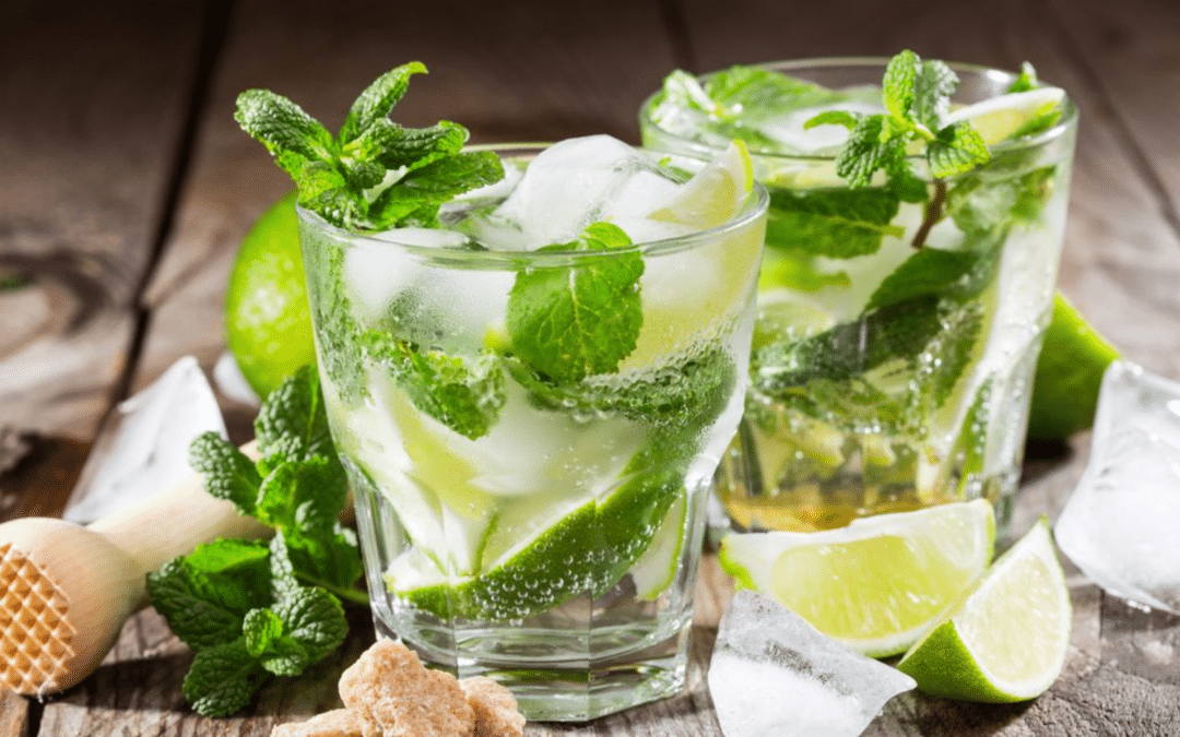 mindful minty spritzer