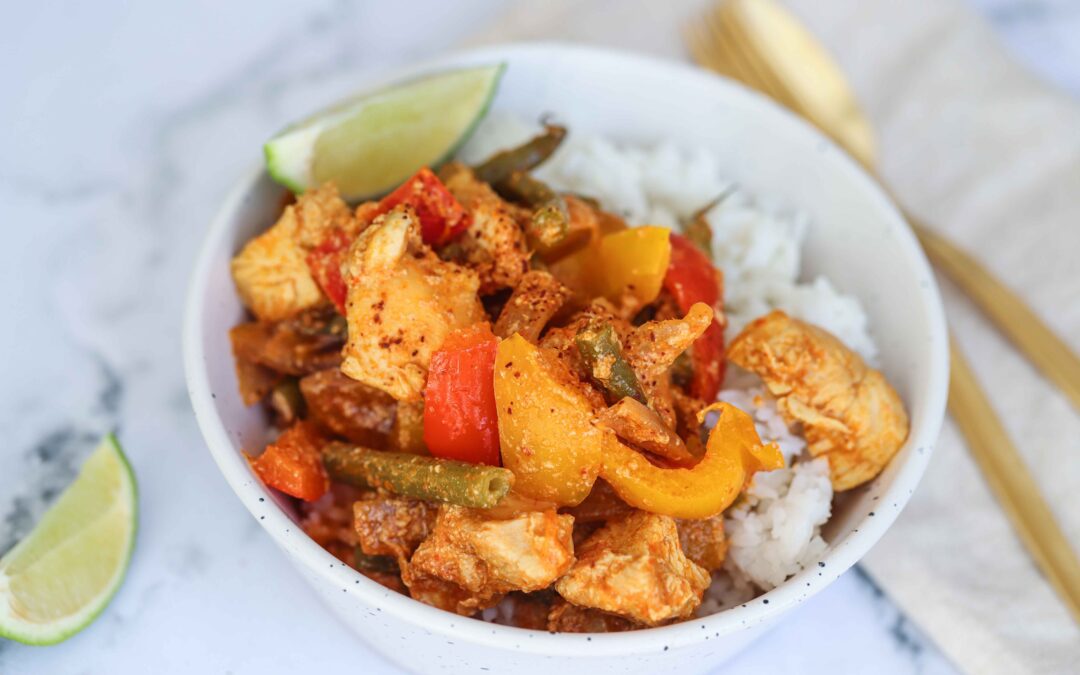 Spicy Creamy  Thai Chicken Curry