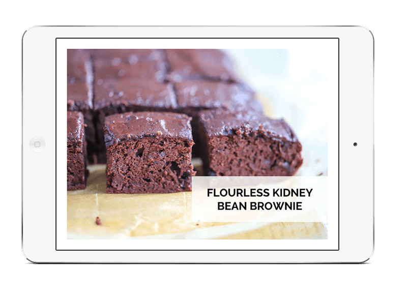 FLOURLESS DECADENT BEAN BROWNIE 1