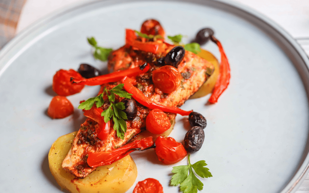 HEALTHY BAKED MOROCCAN SPICED FISH