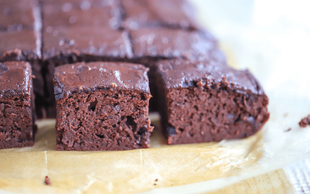 FLOURLESS DECADENT BEAN BROWNIE 1