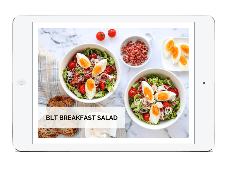 HEALTHY BLT BREAKFAST SALAD