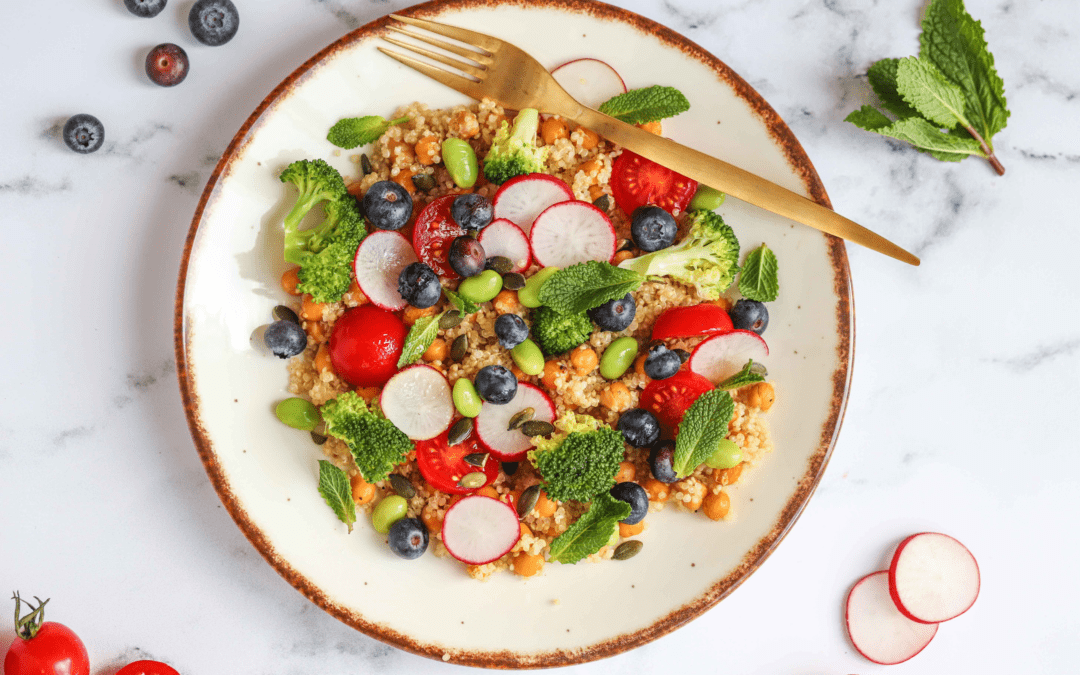 vegan loaded power salad