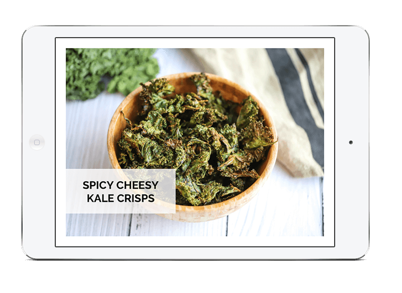 addictive spicy cheesy kale crisps