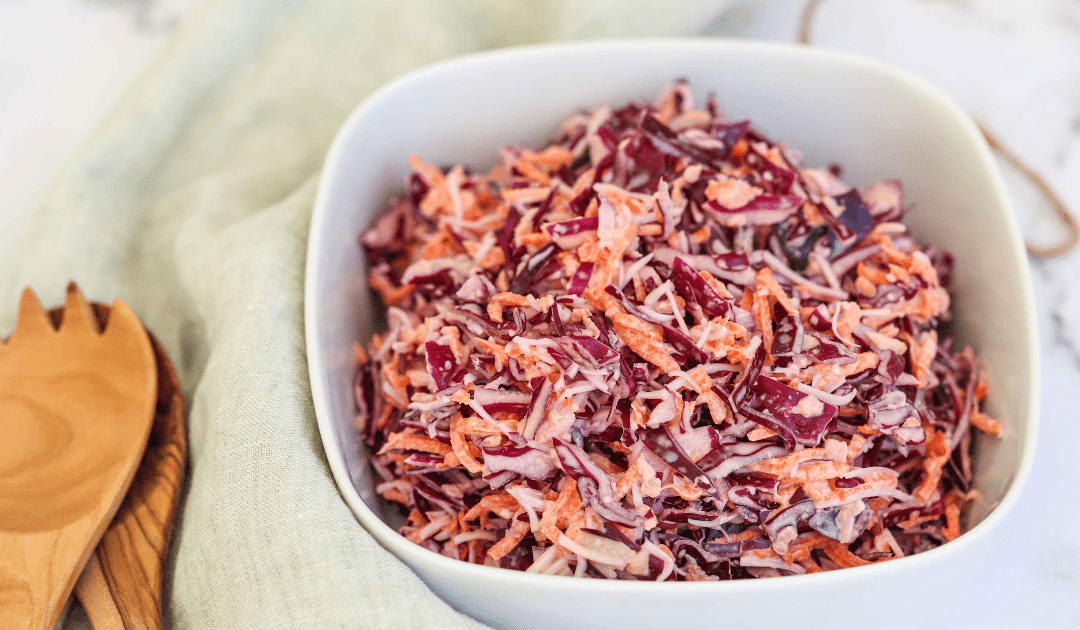 Quick and Easy Supercharged Coleslaw