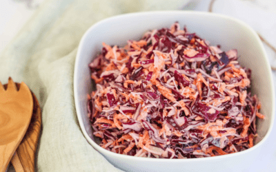 Quick and Easy Supercharged Coleslaw