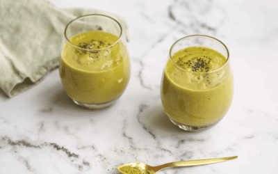 Avocado, Mango and Matcha Smoothie