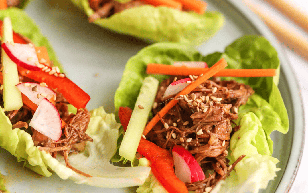 10-Minutes Easy Beef Lettuce Wraps