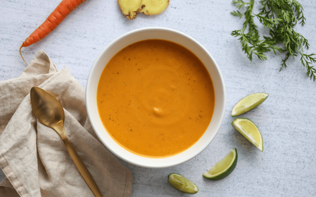 Hearty Vegan Carrot and Ginger Soup