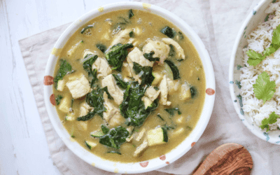 Thai Green Curry Chicken with Zucchini