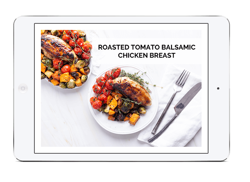 Roasted Tomato Balsamic Chicken Breast