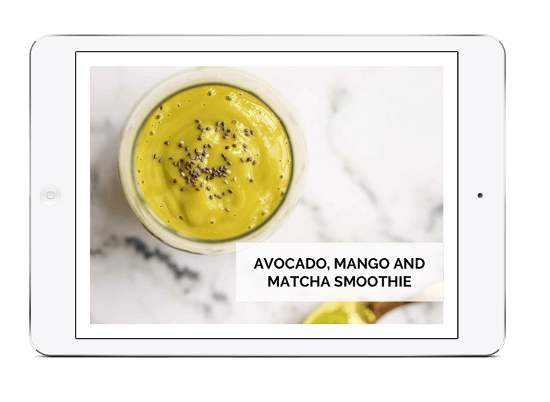 avocado, mango and match smoothie