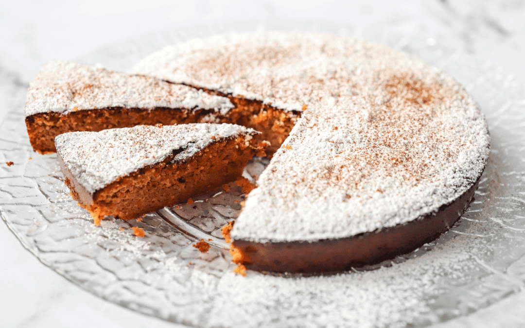 Moist and Light Flourless Carrot Cake