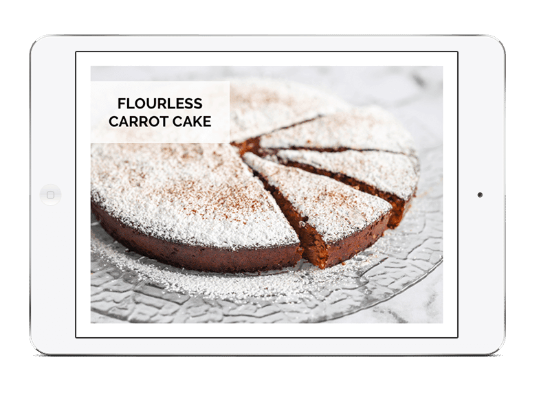 Moist and Light Flourless Carrot Cake
